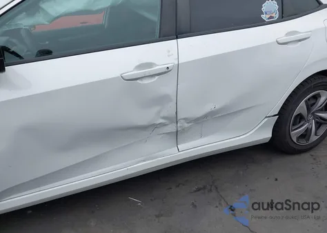 2020 Honda Civic Lx из США, поврежденный, VIN 2HGFC2F66LH528765